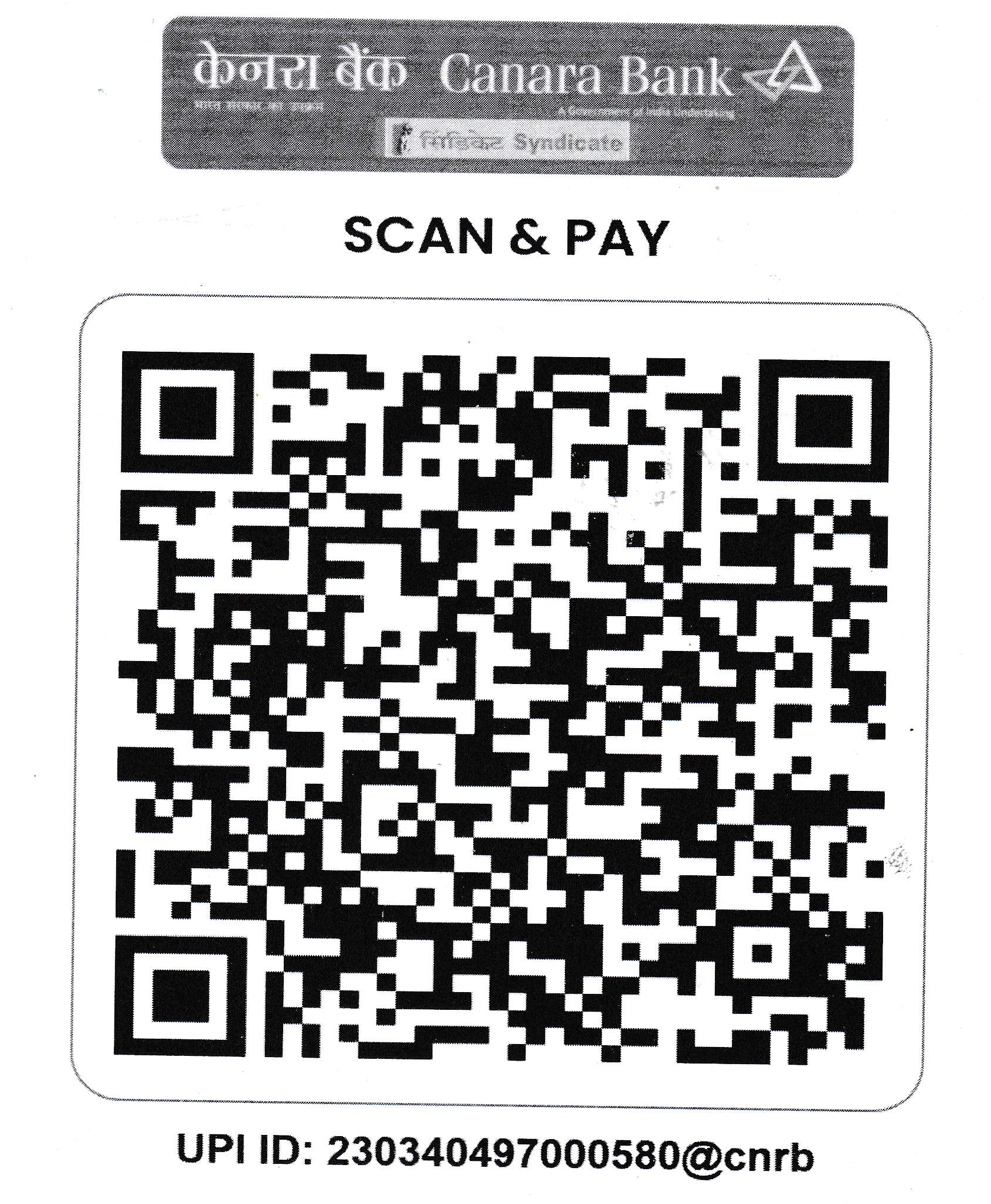 Payment QR Code
